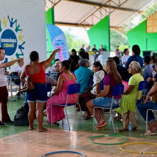 Rondônia Cidadã acontece neste fim de semana no distrito de Divinópolis, em Cacoal