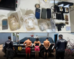 Madrugada de pavor em Itapuã do Oeste termina com três presos e celulares recuperados