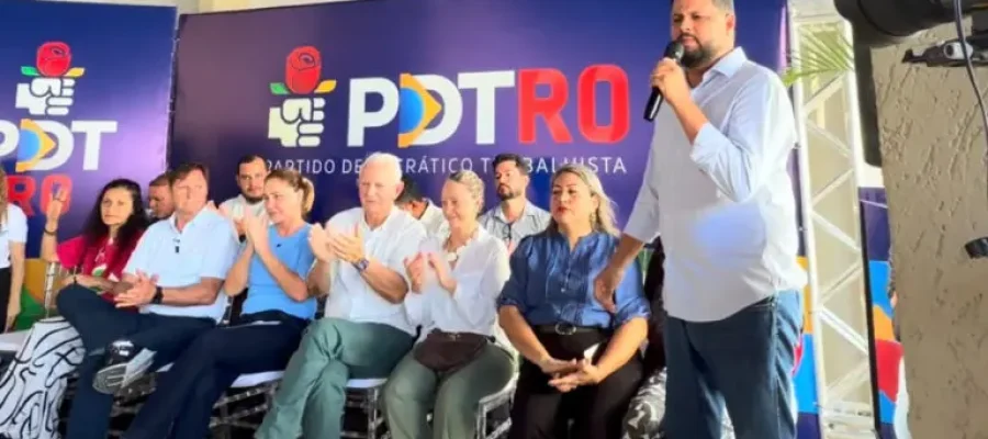 Samuel Costa participa de convenção do PDT e reforça articulação para eleições de 2026