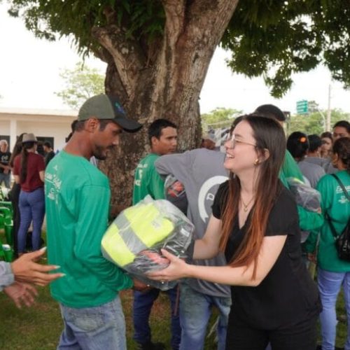 Mais de 80 catadores de materiais recicláveis do Vale do Jamari recebem kit de proteção do governo de RO
