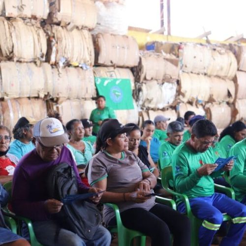 Governo de RO reforça segurança de catadores de materiais recicláveis com mais equipamentos de proteção individual