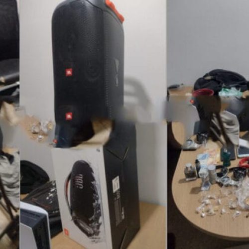 Durante operação da PM, 10 suspeitos são presos, produtos furtados de comércios foram recuperados e uma moto furtada foi recuperada