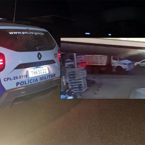 Criminosos armados com fuzil fazem motorista refém e roubam caminhão com cassiterita
