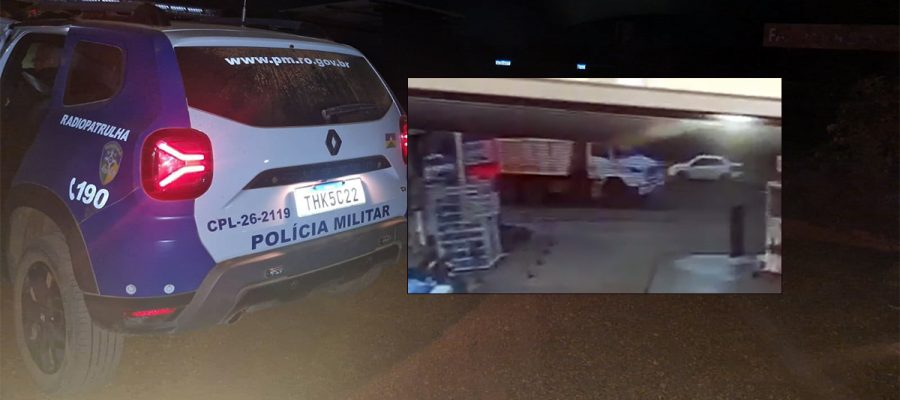 Criminosos armados com fuzil fazem motorista refém e roubam caminhão com cassiterita