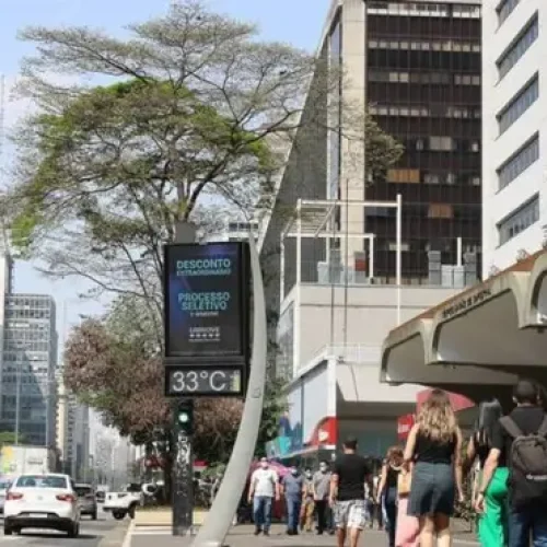Imagem de calor no Brasil • CNN Brasil