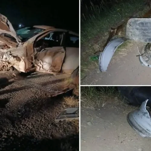 Motorista de carreta evita colisão frontal com carro e salva casal em rodovia de RO