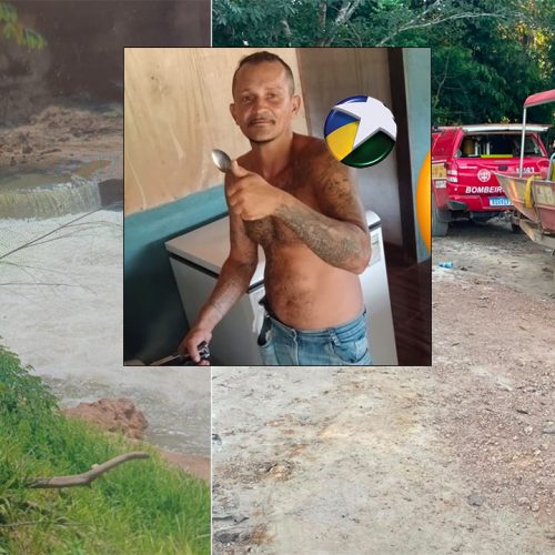 Tragédia no Dia dos Pais: homem morre afogado em rio durante confraternização em Porto Velho