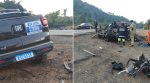 Motorista e quatro pacientes morrem em acidente com veículo da Saúde e carreta na BR-364