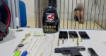 Trio é preso por porte ilegal de arma de fogo em Porto Velho