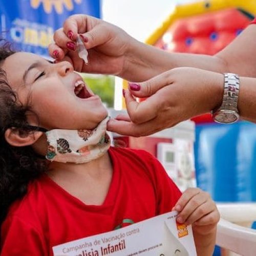 Campanha de Vacinação contra a Pólio vai até sexta, em Porto Velho