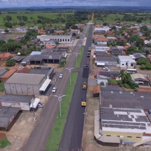 Governo de RO realiza 2,6 quilômetros de pavimentação asfáltica na Rodovia-370, no município de Corumbiara