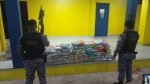 Operação conjunta da PM e PRF apreende 100 kg de maconha e prende homem em Pimenta Bueno